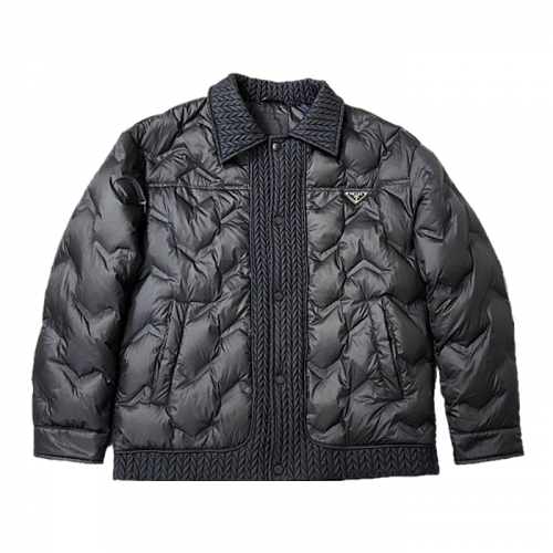 PRADA 구스다운 퀼팅 패딩