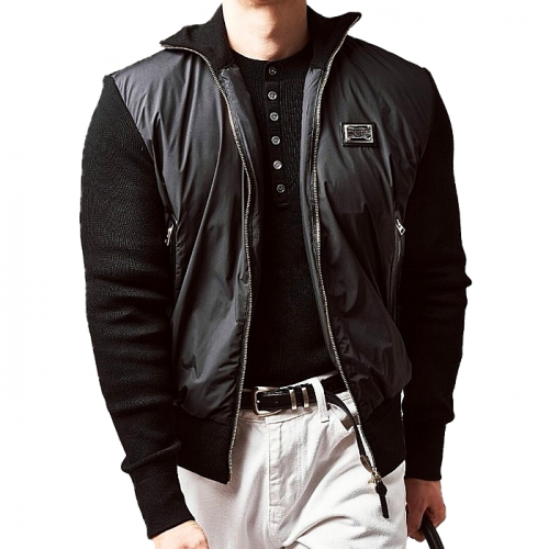 돌체 DOLCE & GABBANA 워시드 니트패딩