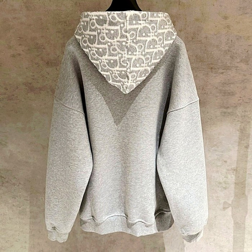 DIOR 레터링자수 오블리크 후드