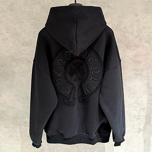 Chrome hearts 말발굽 자수후드