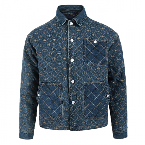 LOUIS VUITTON 퀄티드 멀티 포켓 누빔 자켓