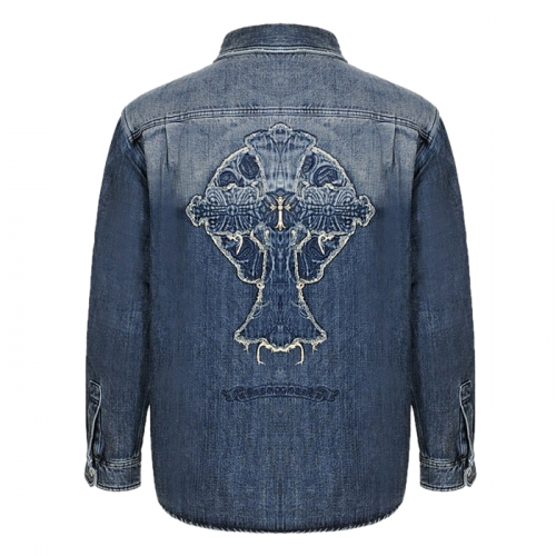 크롬하츠 Chrome hearts 로고 데님 자켓