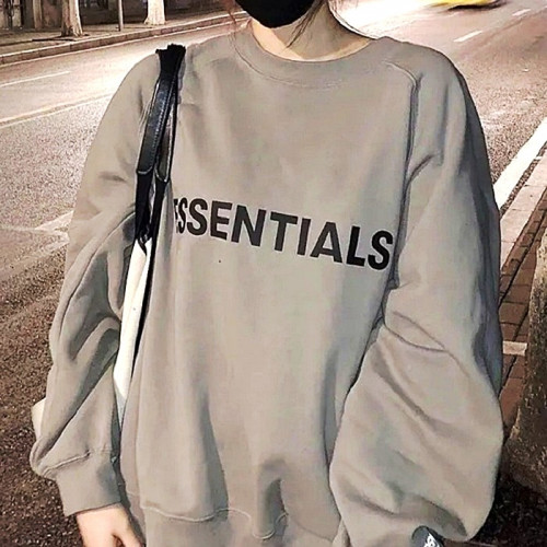 FEAR OF GOD ESSENCIALS 프론트 로고 CP 맨투맨