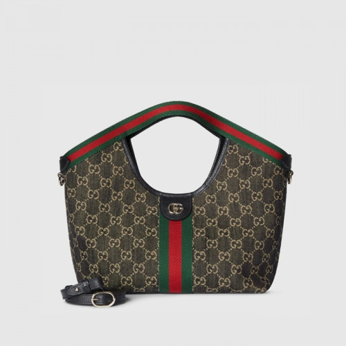 구찌 질리오 스몰 토트백  -  블랙