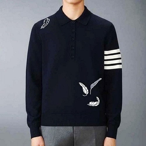 THOM BROWNE 페더 인타르시아 4바 카라니트