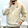 NIKE 퀼팅 후리스 라운드
