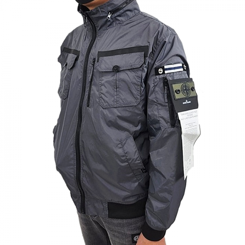 STONE ISLAND 프리드먼트 지퍼 자켓