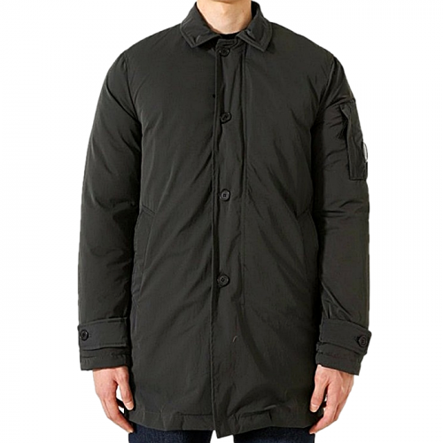 C.P 컴퍼니 트윌 카 덕다운 패딩코트