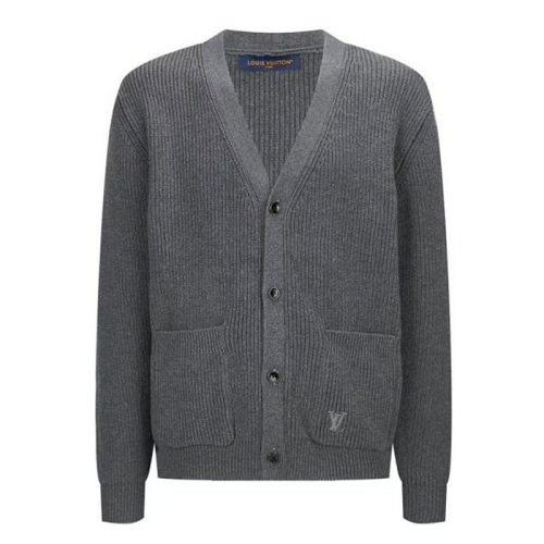 LOUIS VUITTON 엠브로이더드 시그니처 캐시미어 가디건