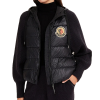 MONCLER 아플리케 빅로고 니트 웰론 패딩