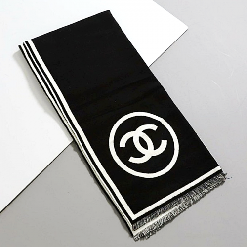 샤넬 CHANEL CC 로고 스톨 머플러 숄