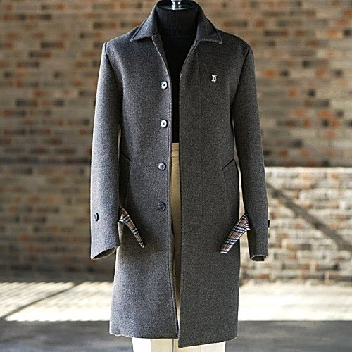 Burberry 울 캐시미어 테일러드 맥코트