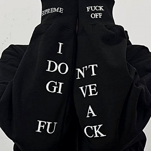 슈프림 SUPREME 돈기브어퍽  후디집업