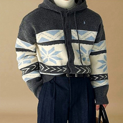 랄프로렌 Polo ralphlauren 스노우 후드 헤비가디건