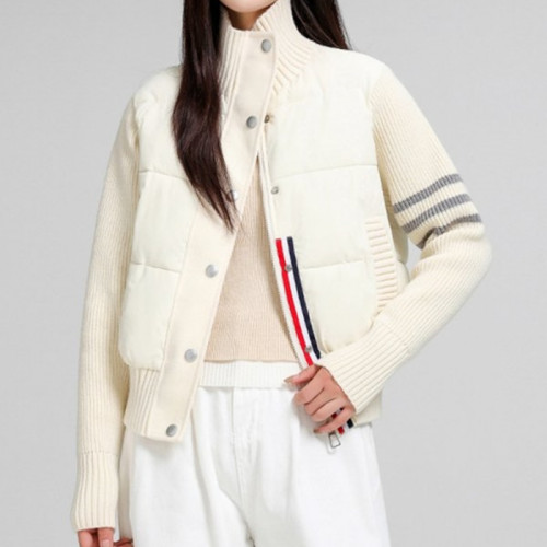 톰브*운  사선완장 니트패딩