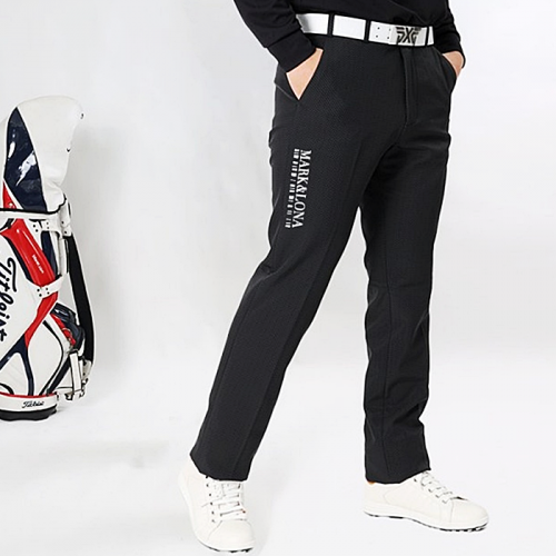 마크앤로나 MARK & LONA 바코드 기모 팬츠