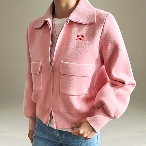 미우미우 MIUMIU 투포켓 집업