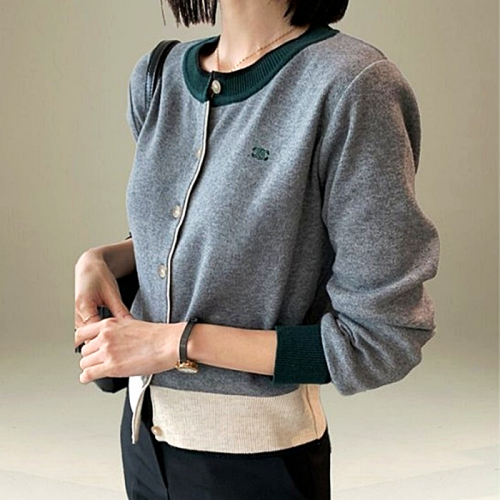 CELINE 시보리 라인 가디건