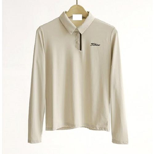 타이틀리*트 페어배색 카라긴팔