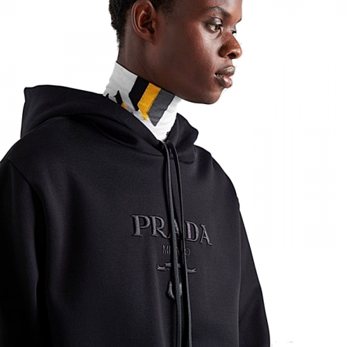 PRA*A  밀라노 엠브로이더 후드