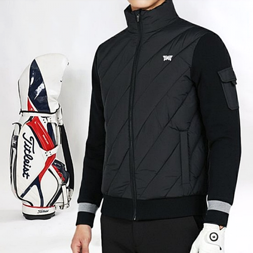 PXG 사이드 포켓 니트패딩