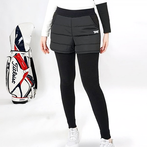 PXG 패딩 하프 팬츠 레깅스