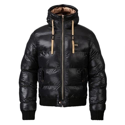 돌체 DOLCE & GABBANA 리뉴얼 가바나 패딩 - 블랙