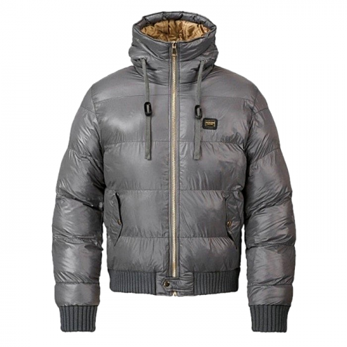 돌체 DOLCE & GABBANA 리뉴얼 가바나 패딩 - 그레이