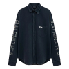 BALENCIAGA 테이프타입 페이드 데님셔츠