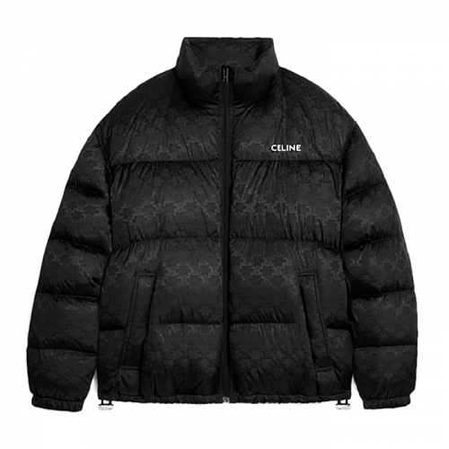 CELINE 모노 트리옹프 구스다운 자켓