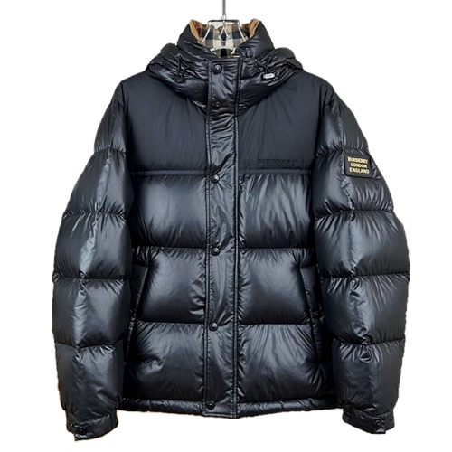 BURBERRY 패치 구스다운 패딩