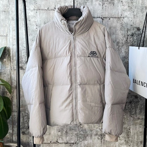 발렌시*가 BALENCIAGA BB로고 오리털 패딩