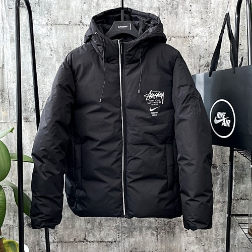 스투시 STUSSY 로고 윈터 패딩