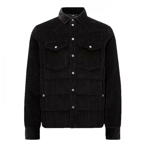 MONCLER Serrant 그레노블 코듀로이 숏 다운 자켓