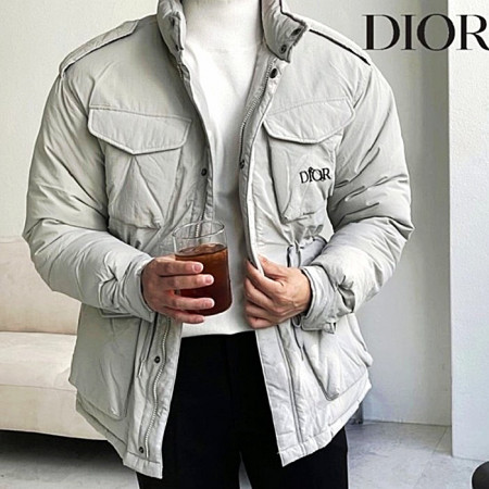 DIOR 메인클립로고 다운 푸퍼 자켓 패딩