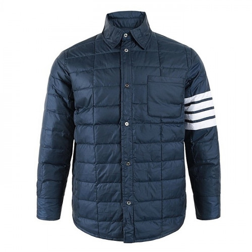 THOM BROWNE 4바 덕다운 패딩 셔츠