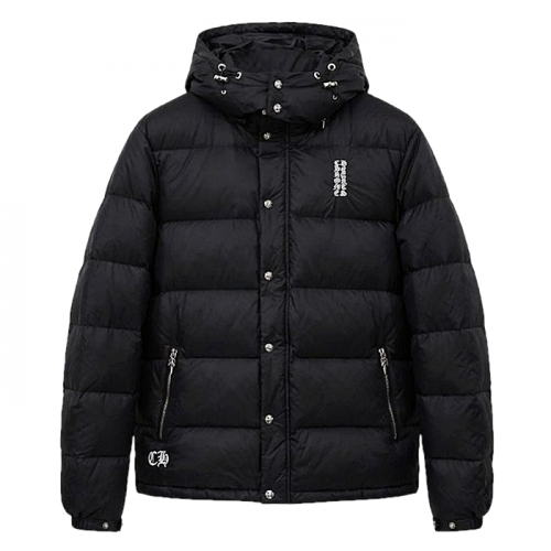 Chrome hearts 스크립트 로고 구스 다운자켓