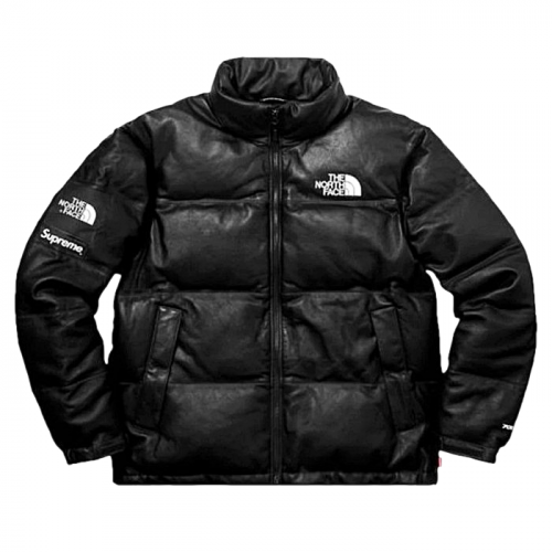 SUPREME x THE NORTH FACE 레더 눕시 자켓 - 기획특가