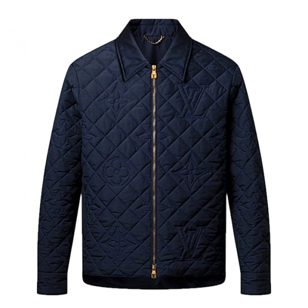 LOUIS VUITTON 퀼티드 모노그램 셔츠자켓