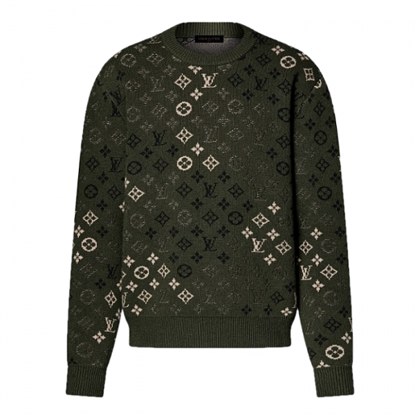 LOUIS VUITTON 모노그램 풀오버 니트 스웨터
