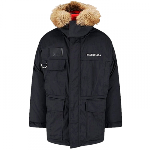 BALENCIAGA 폭스트리밍 리버시블 패디드 자켓