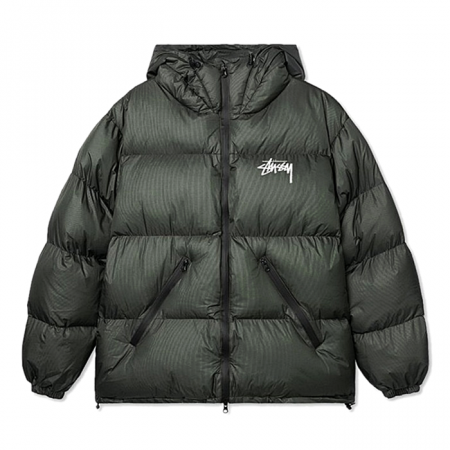 스투시 STUSSY 덕다운 푸퍼 헤비 후드패딩