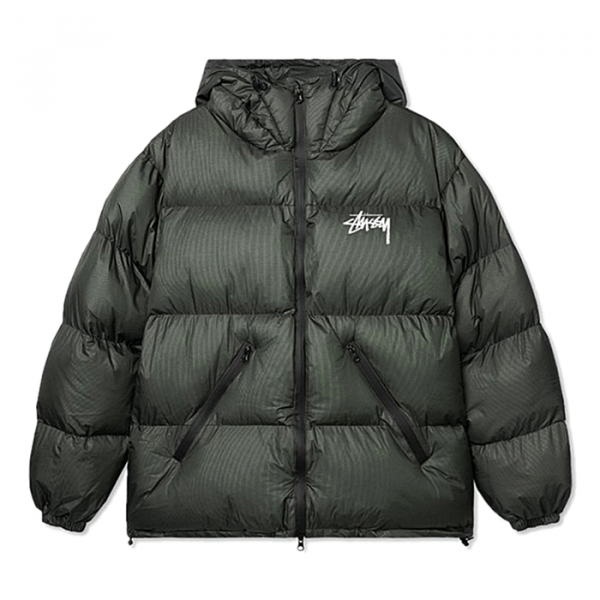 스투시 STUSSY 덕다운 푸퍼 헤비 후드패딩