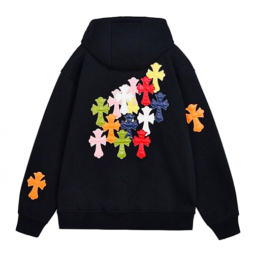 크롬하츠 Chrome hearts  멀티패치드 후디집업