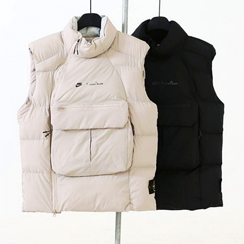 NIKE x STONE ISLAND 콜라보 올백 패딩조끼