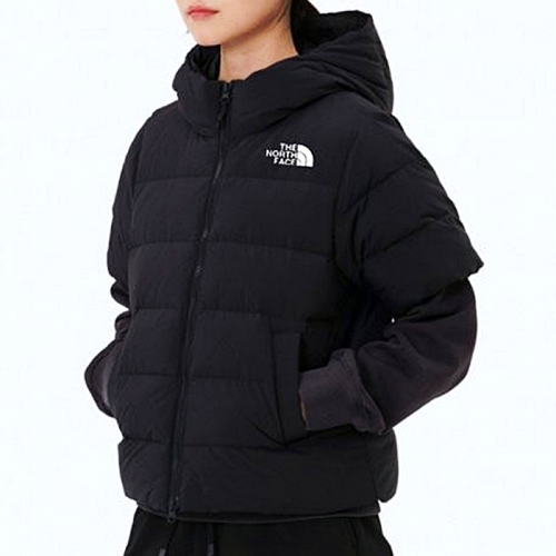 노스페이스 THE NORTH FACE 반팔 후드패딩