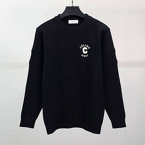 셀린느 CELINE 로고자수 완장 니트