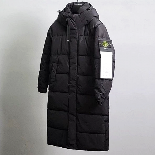스톤아일*드 STONE ISLAND 로고와펜 롱 패딩 점퍼