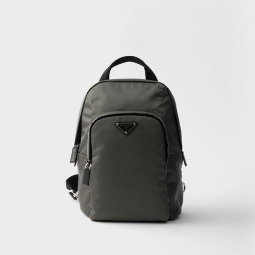 프*다 리나일론 및 사피아노 가죽 백팩 - 포레스트 그린