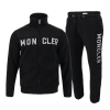 Moncler 그레이 레터링 폴라폴리스 셋업 SET